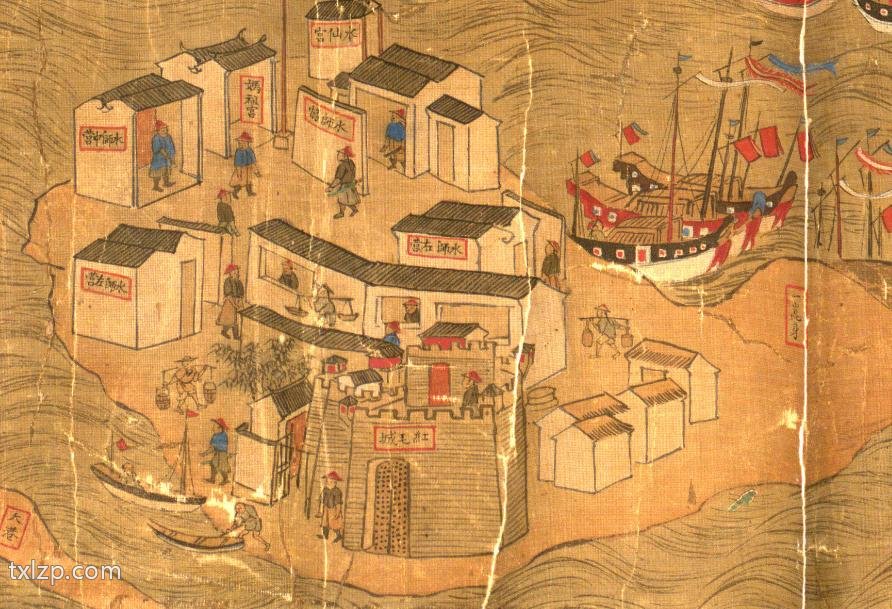 1684年《台湾地里图》插图2