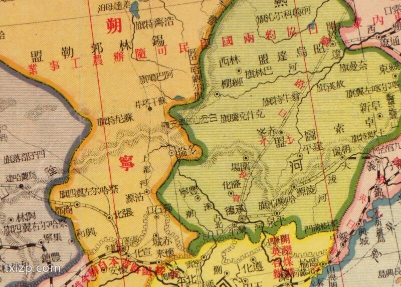 1931年《中华国耻地图》插图1