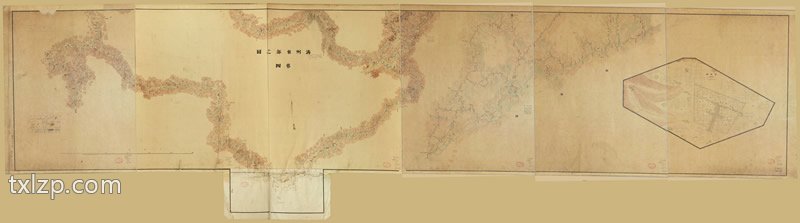 1884年《满洲东部之图》插图1