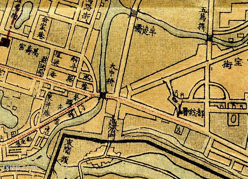 1910年《南京全图》插图2