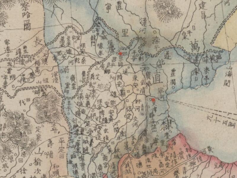 1874年《增补清国舆地及近邦全图》插图2