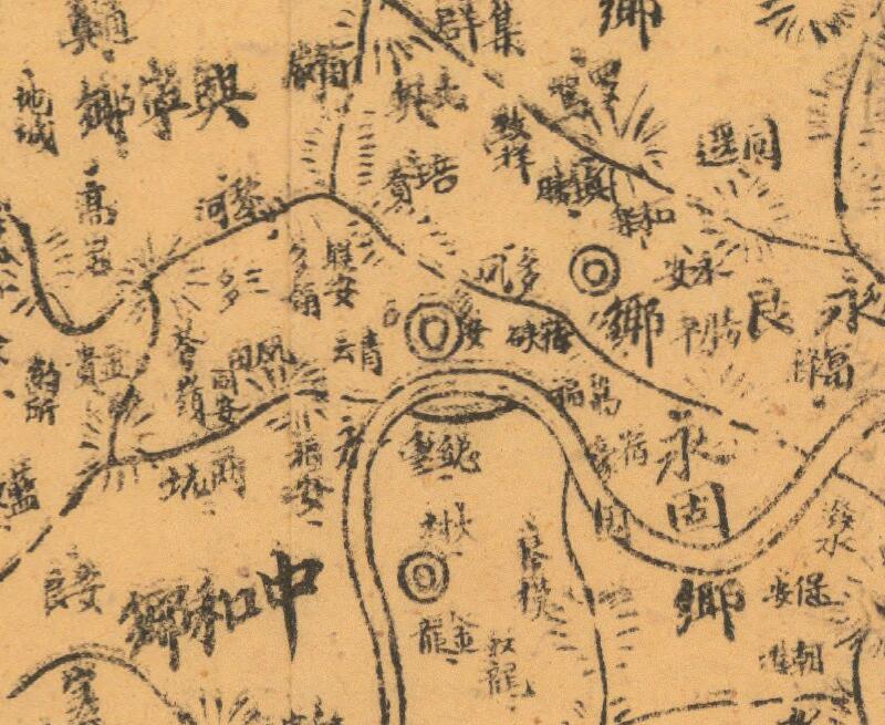 1943年《怀集县地图》插图2