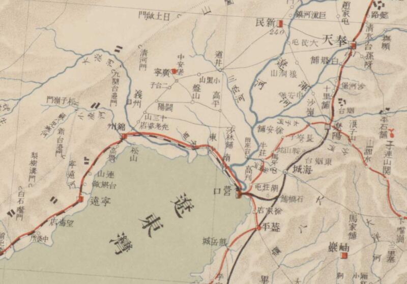 1901年《新满洲图附交通解说》插图2