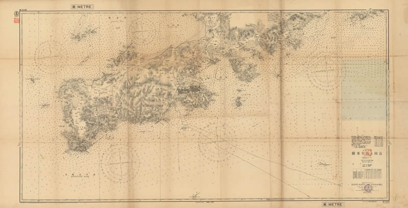 1935年《关东半岛及附近》大连地图插图