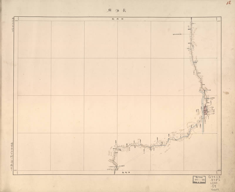 1888年《长沙府地图》插图