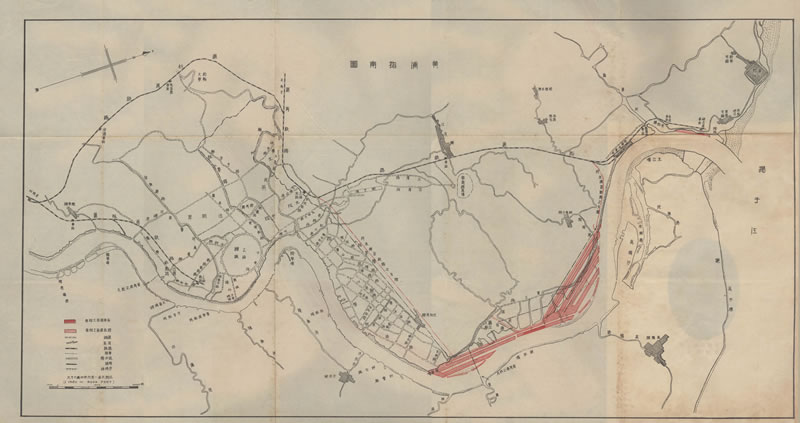 1924年上海《黄浦指南地图》插图