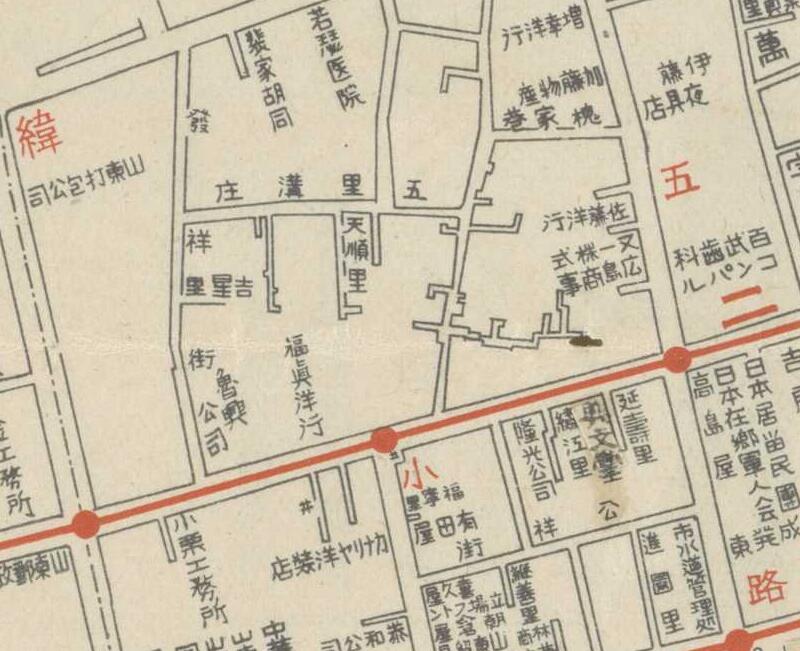 1940年《大济南新区划明细地图》插图2