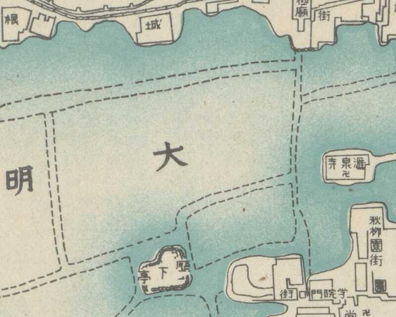 1940年《大济南新区划明细地图》插图3