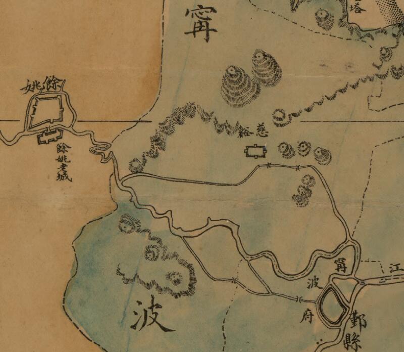 1902–1911年《浙江沿海要口全图》插图1