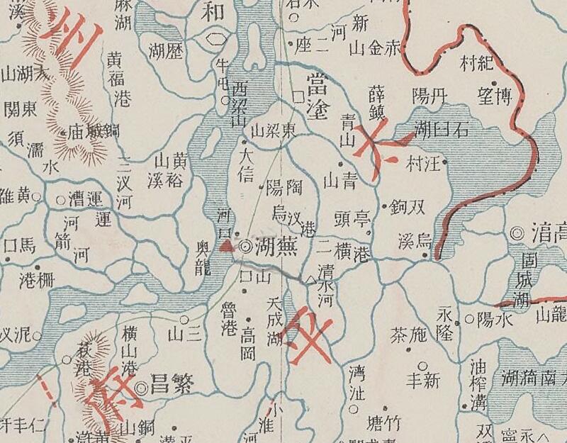 1905年安徽省地图插图1