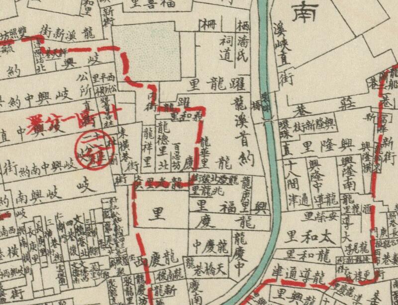 1924年《最新广州市马路全图》插图3