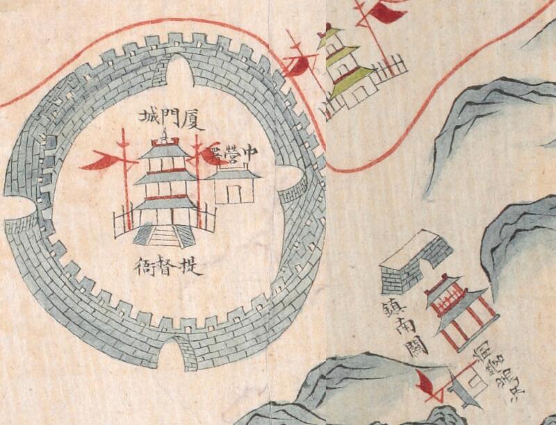 1825年前《厦门舆图》插图2