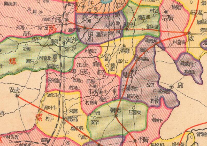 1937年《河北省明细地图》插图3