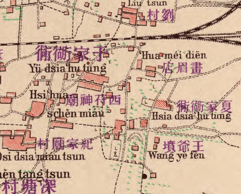 1907年北京及附近地图插图3