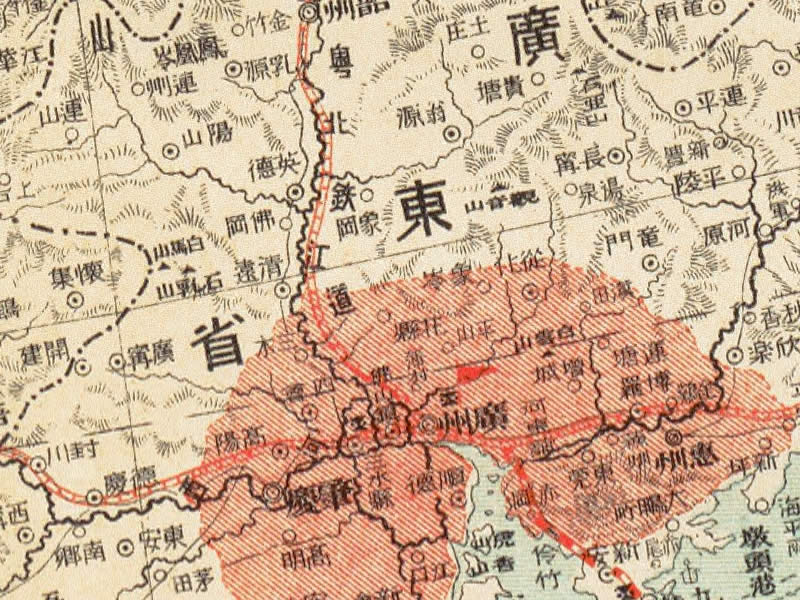 1911年《最近调查清国大地图》插图3