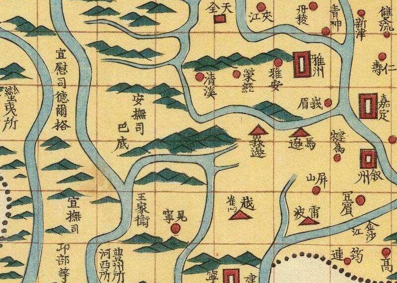 1850年《四川全图》插图3