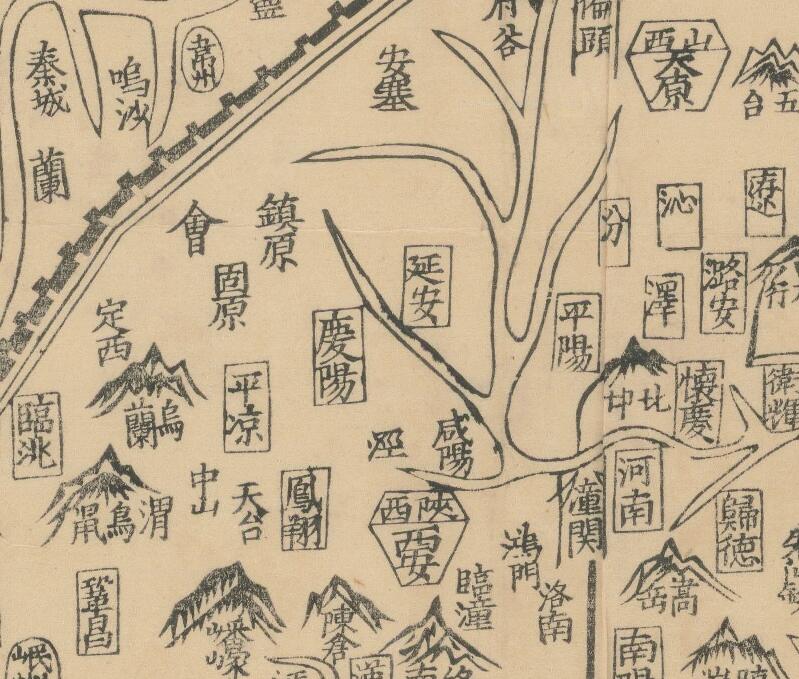 1631年重刊《皇明舆地之图》插图2