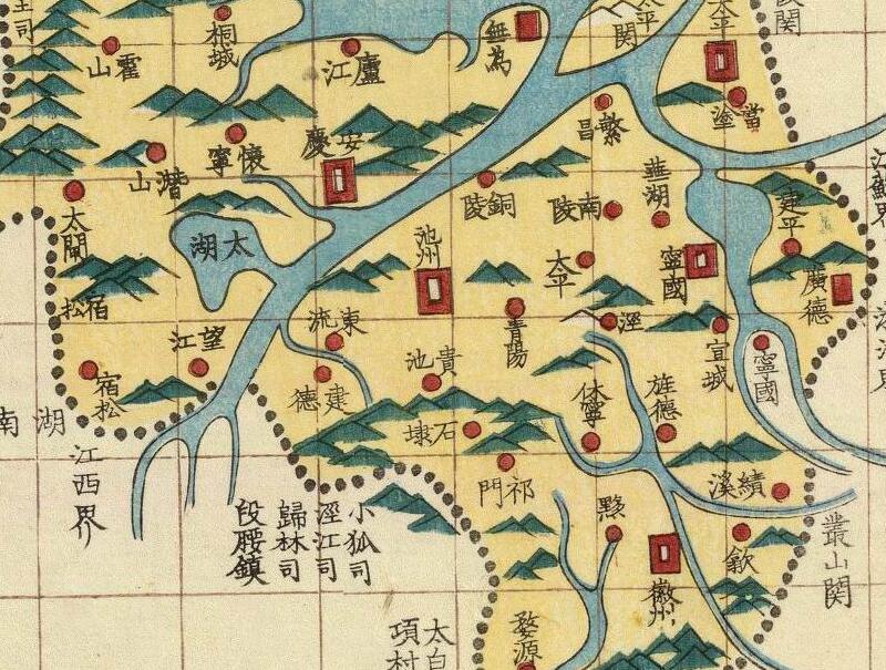 1850年《安徽全图》插图2