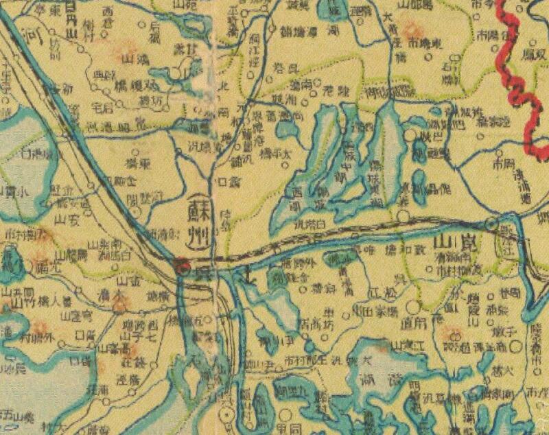 1926年《江苏省明细全图》插图3