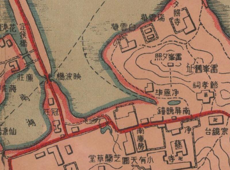 1929年《杭州西湖全图》插图2