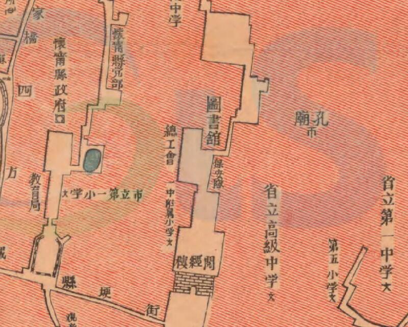 1932年《安庆城市图》插图3