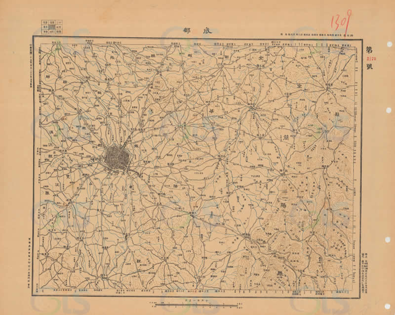 1940年代四川十万分一民国图402P插图1