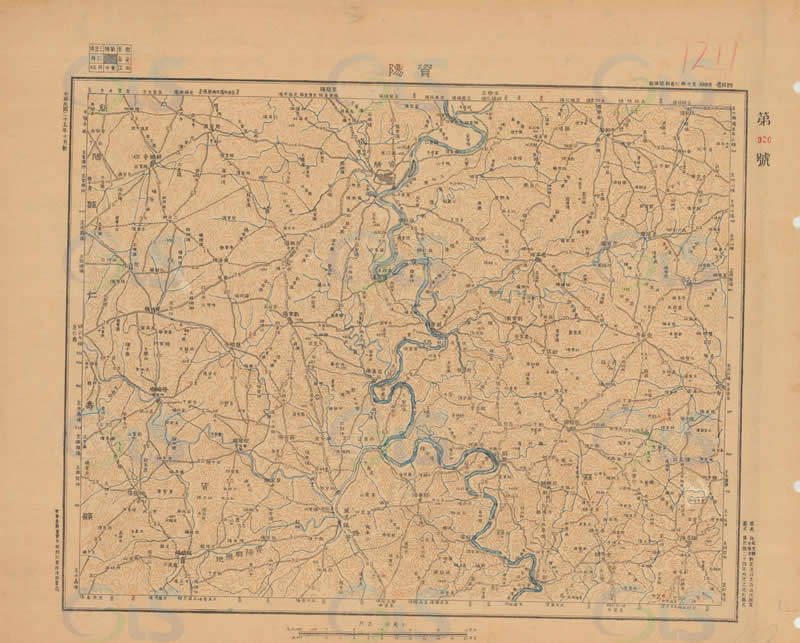 1940年代四川十万分一民国图402P插图4