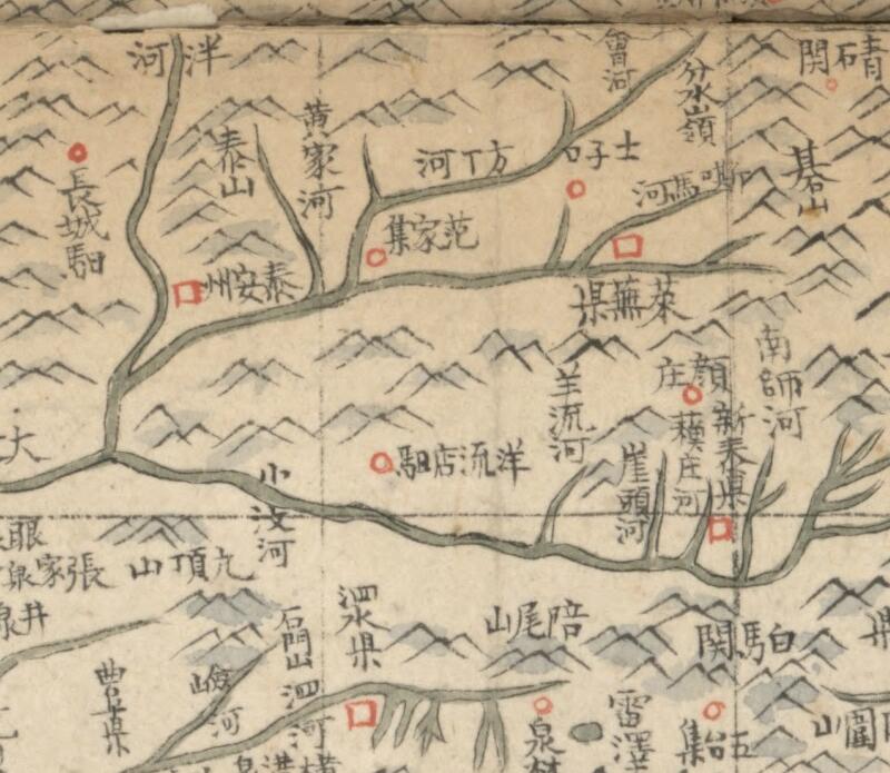 1693–1722年《山东舆图》插图2