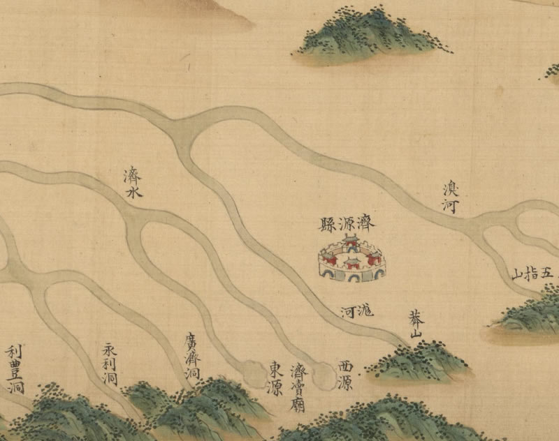 1742–1764年间《豫省黄河全图》插图3