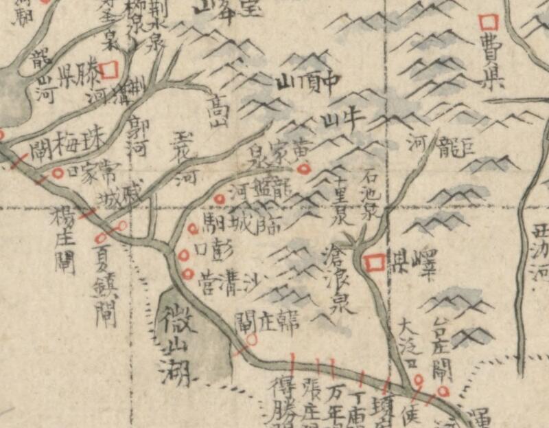 1693–1722年《山东舆图》插图3