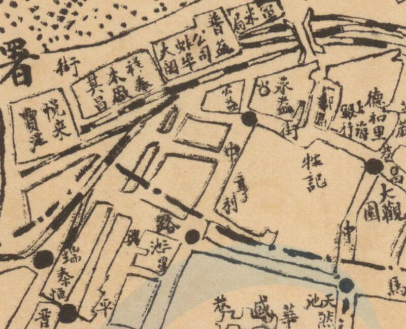 1927年《最新蚌埠市街道图》插图3