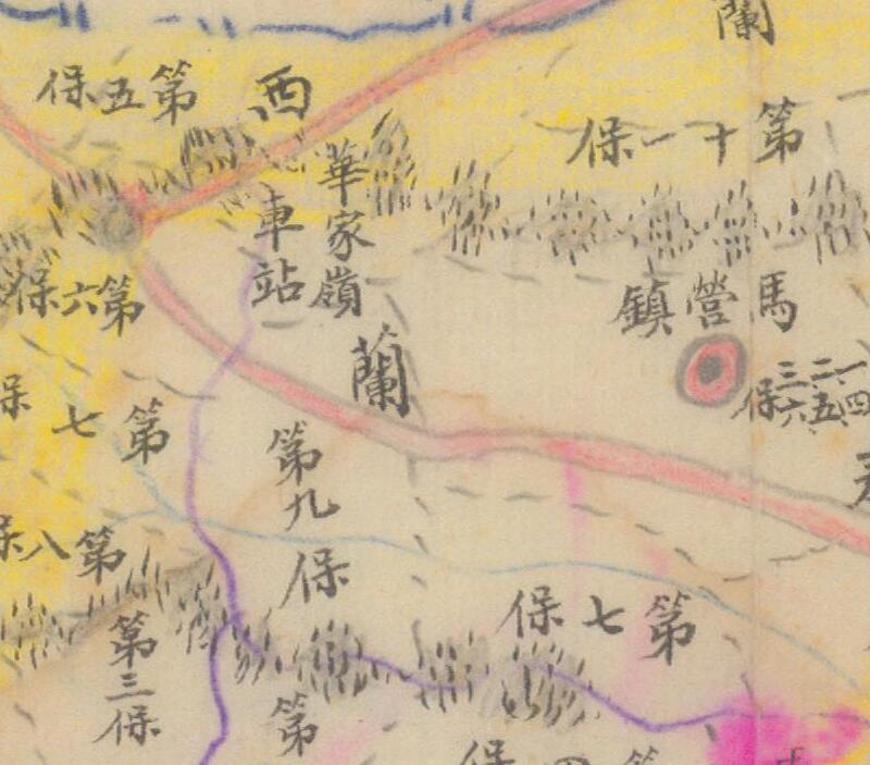 1941年《甘肃省通渭县图》插图2
