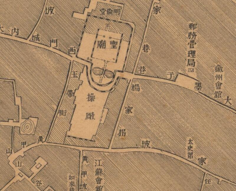 1931年安徽《安庆近傍》五千分一图插图3