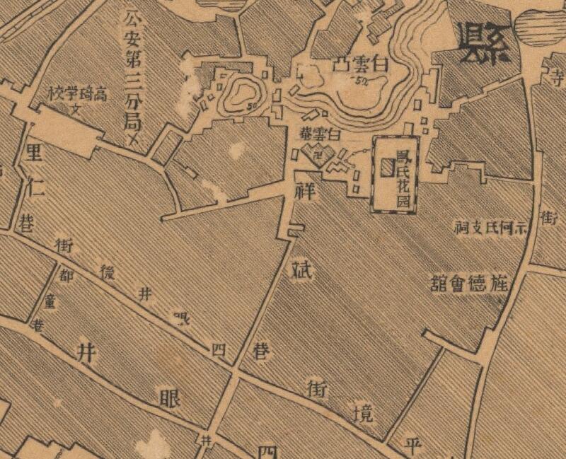 1931年安徽《安庆近傍》五千分一图插图4