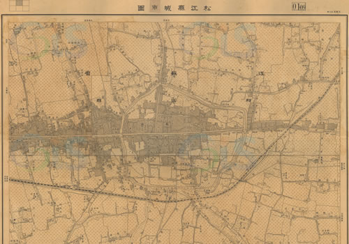 1947年《松江县城市图》