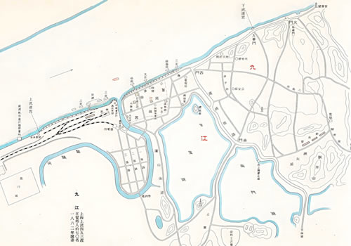 1935年《九江市街地图》