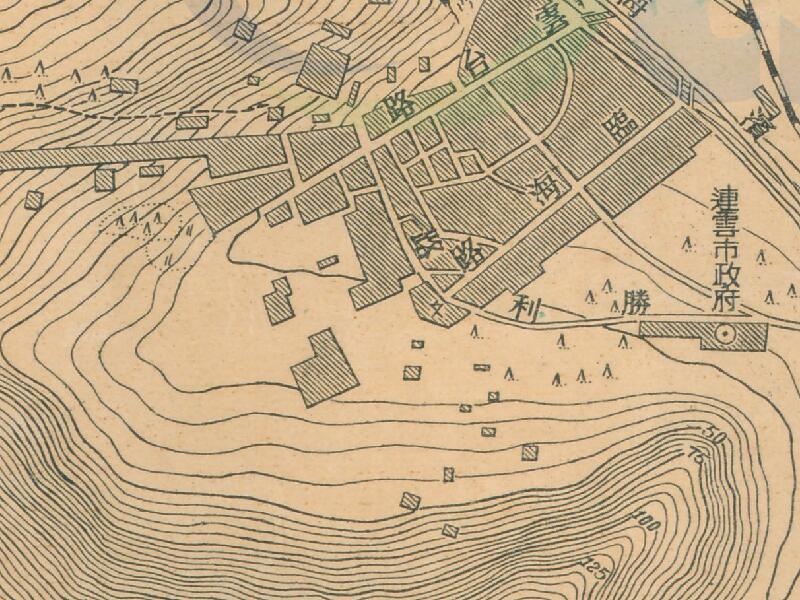1948年《连云市城市图》插图2