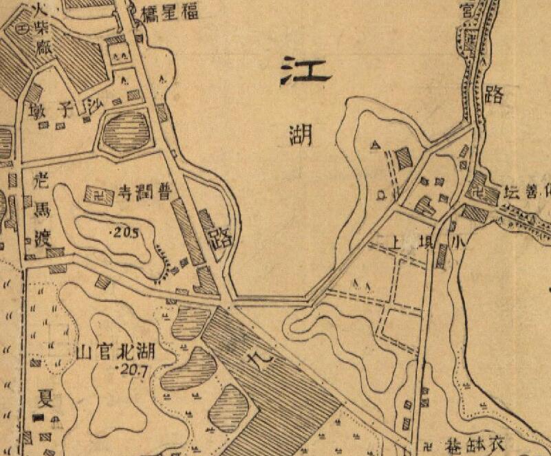 1947年《九江县城厢图》插图3