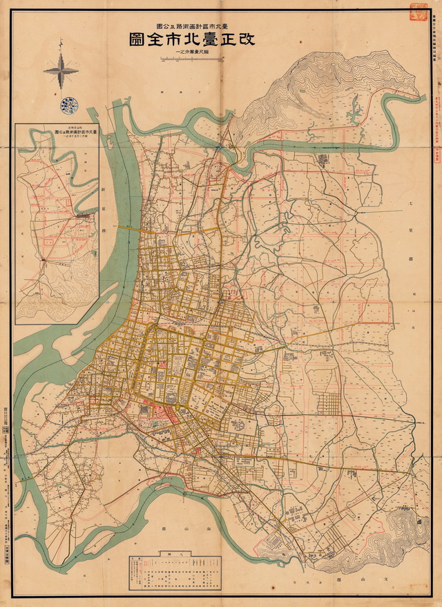 台湾台北历史地图大全插图18