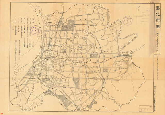 台湾台北历史地图大全插图23