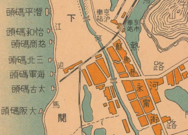 1943年《南京市市街图》插图1