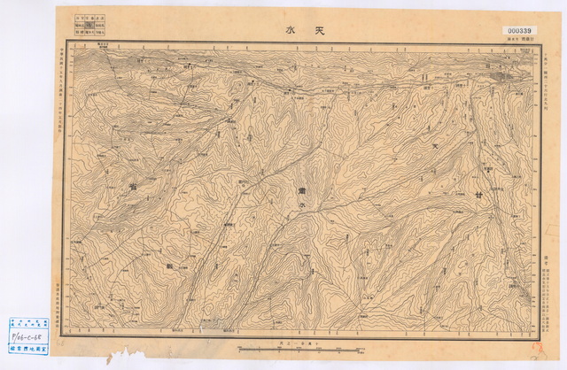 甘肃天水历史地图大全插图