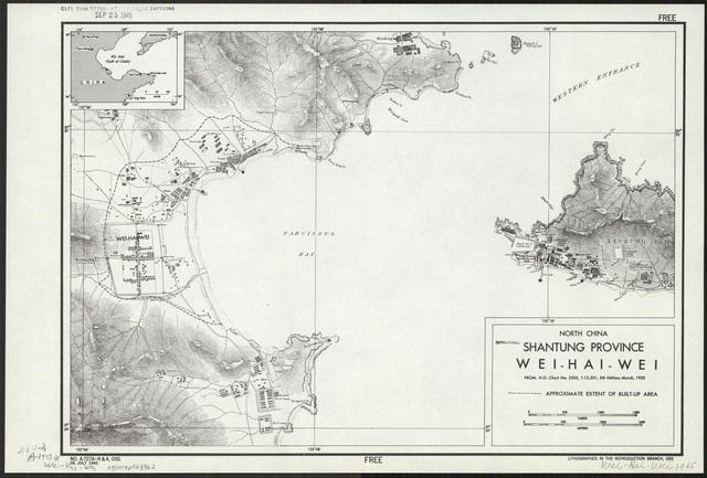 山东威海历史地图大全插图9