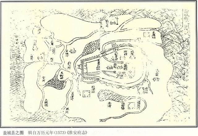 江苏盐城历史地图大全插图