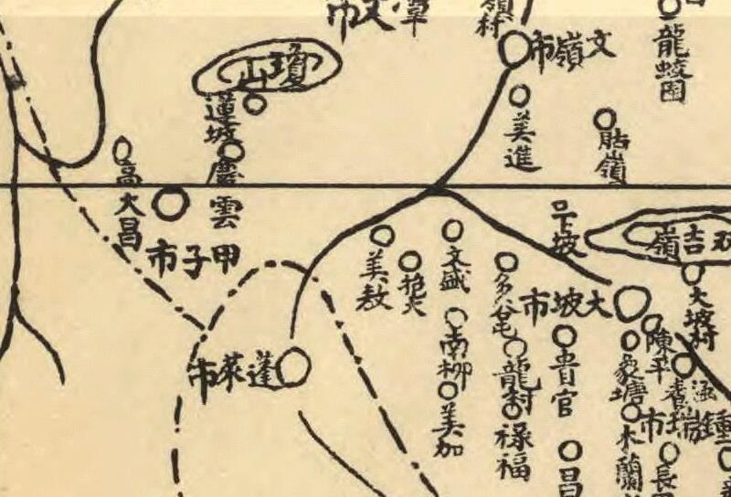 1923年《琼山县全图》插图1