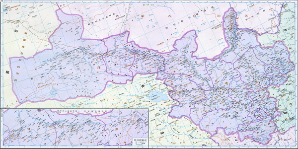 甘肃省历史地图大全插图2