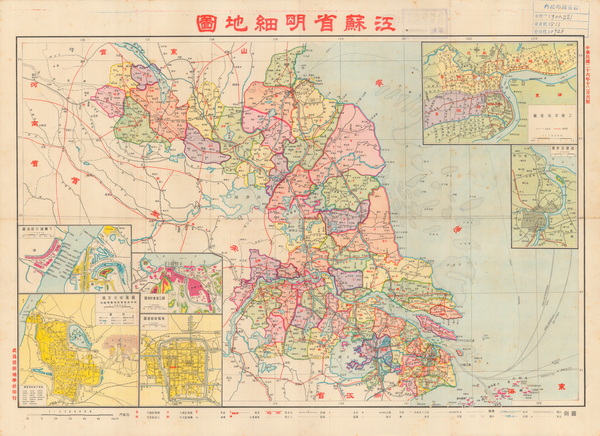 江苏省历史地图大全插图20