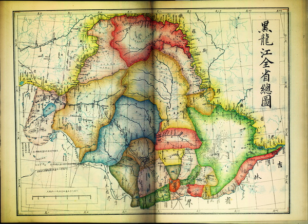 黑龙江省历史地图大全插图3